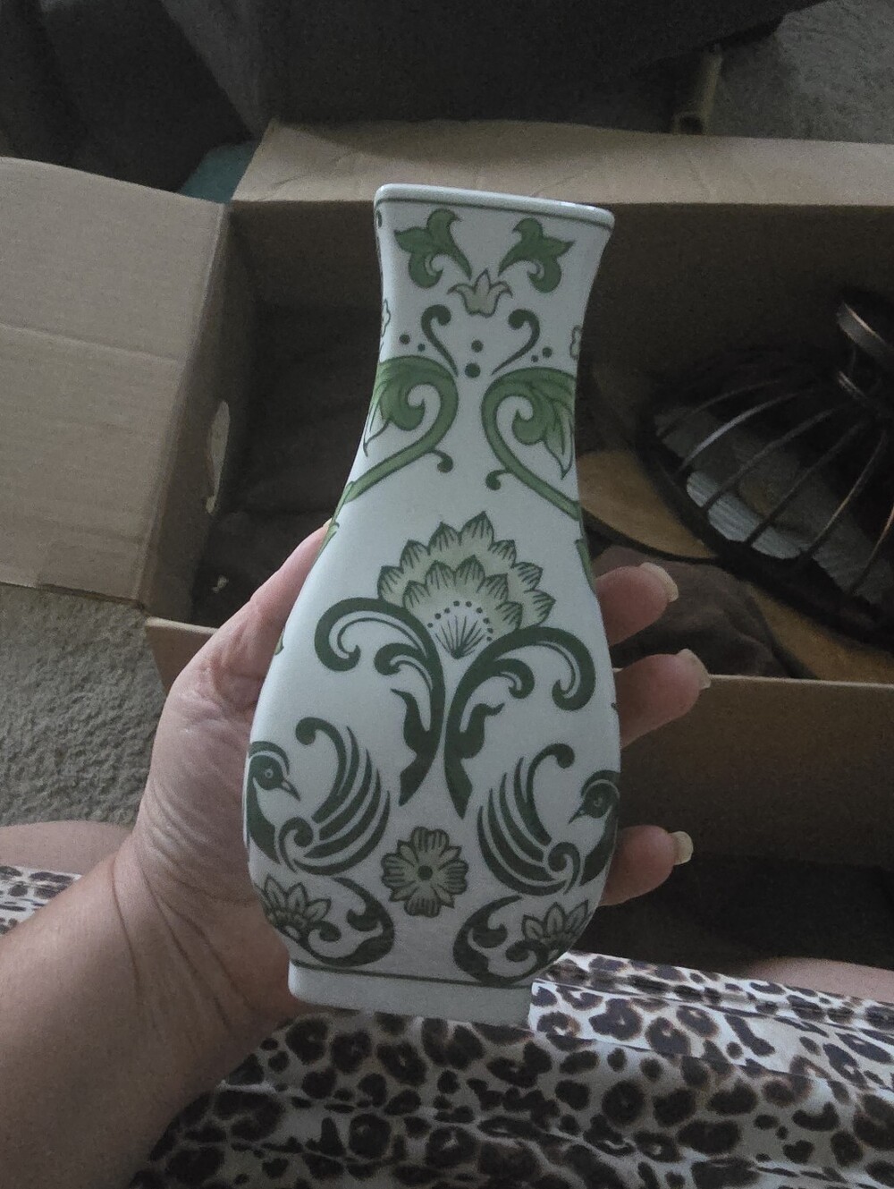 3 Piece Oriental Vase Set - Picture 6 of 8